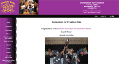 Desktop Screenshot of gfckids.org